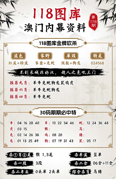 今期新澳门必须出特|精选资料解析大全